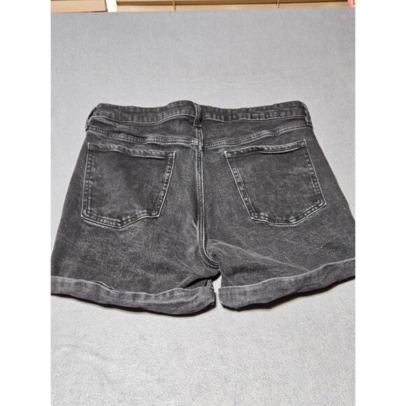 Old Navy Shorts Womens 16 High Rise O.G. Straight Secret Smooth Pockets - Picture 6 of 7